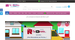 Desktop Screenshot of boneteriaelbaratero.com